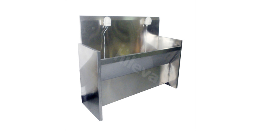 不銹鋼感應洗手槽2位SLV-D4034 Stainless steel Inductive Washing Sink